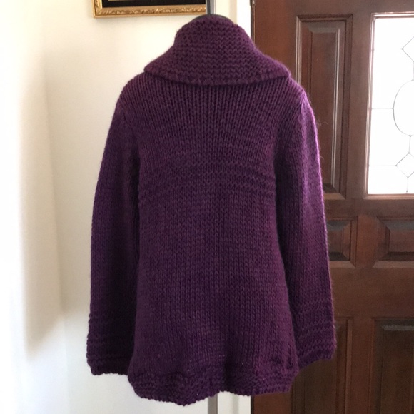 Chunky cardigan made in Italy - Picture 4 of 6